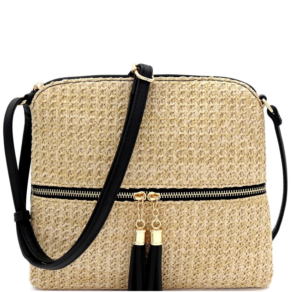 Seb Straw Cross Body Bag IUCN Water